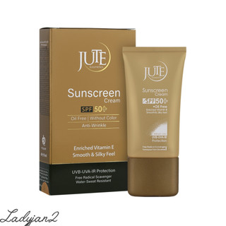کرم ضد آفتاب بی رنگ SPF50 ژوت مناسب انواع پوست